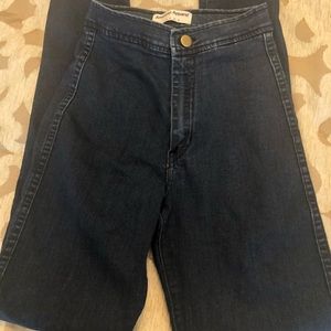 American apparel high waisted jeans